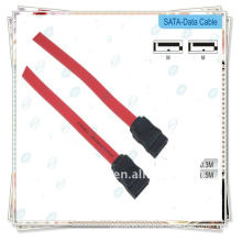 Premium red Sata data cable for HDD Hard Disk Drive Data Cable